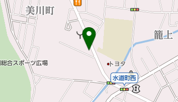 かどまクリニックの地図画像