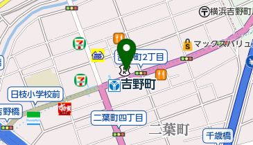 吉野町横東整形外科の地図画像