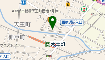 みんなの天王町クリニックの地図画像