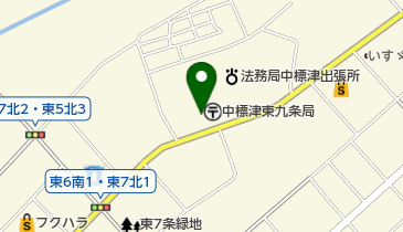 中標津眼科クリニックの地図画像