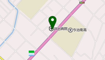 井出内科の地図画像