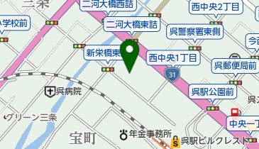 井之川眼科医院の地図画像