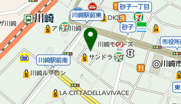 あべクリニックの地図画像