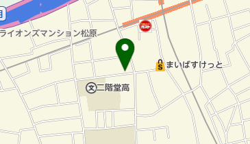 明大前皮フ科の地図画像