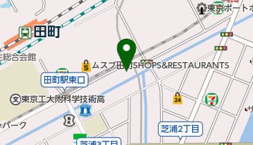 有明みんなクリニック田町芝浦院の地図画像