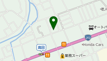 くろき整形外科の地図画像