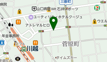 サクマこころのクリニックの地図画像