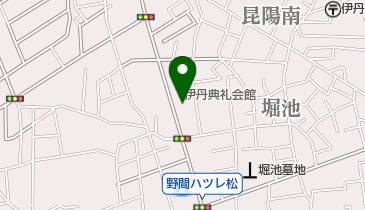 あいぜん伊丹クリニックの地図画像