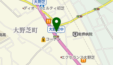 やまたつ眼科の地図画像