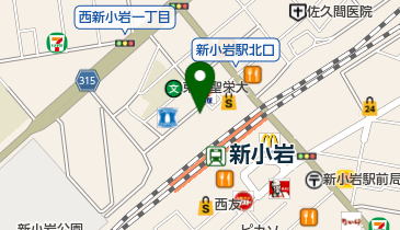 鈴木内科・糖尿病クリニックの地図画像