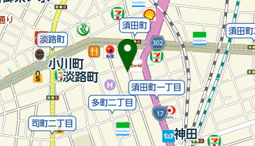 神田すこやかクリニックの地図画像