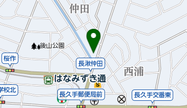 図書館通りクリニックの地図画像