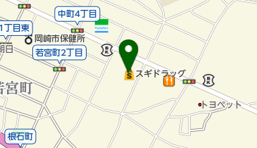 岡崎たかはらクリニックの地図画像