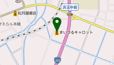 Carrot 浜玉クリニックの地図画像