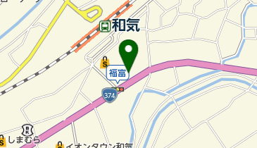 なかつか眼科の地図画像