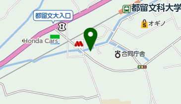 山梨県立こころの発達総合支援センター 都留クリニックの地図画像