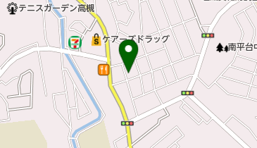 南平台かどたクリニックの地図画像