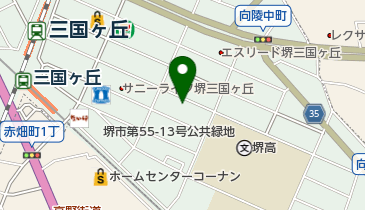 清恵会向陵クリニックの地図画像