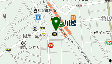 川越中央クリニックの地図画像