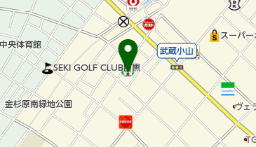 武蔵小山 山内耳鼻咽喉科の地図画像
