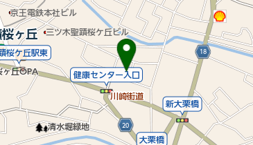 東京みみ・はな・のどサージクリニックの地図画像