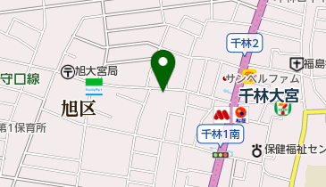 あさだメンタルクリニックの地図画像