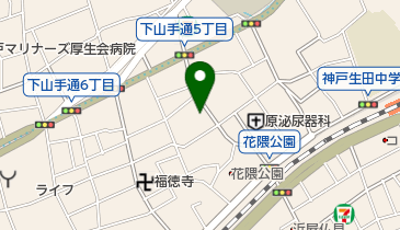 中原形成外科クリニックの地図画像
