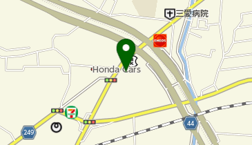 一宮皮フ科の地図画像