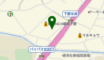 福岡東ひかりクリニックの地図画像