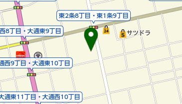 しべつ内科クリニックの地図画像