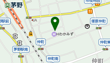 うえはらクリニックの地図画像