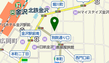 イースト駅前クリニック金沢院の地図画像
