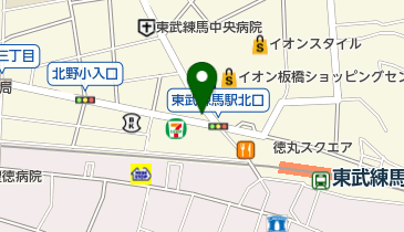 東武練馬メンタルクリニックの地図画像