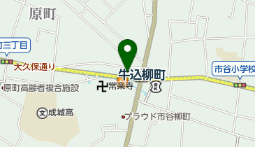 牛込パーククリニック・医科の地図画像