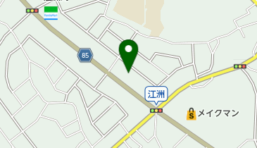江洲整形外科クリニックの地図画像
