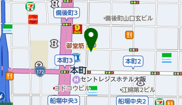 大阪本町メディカルクリニックの地図画像