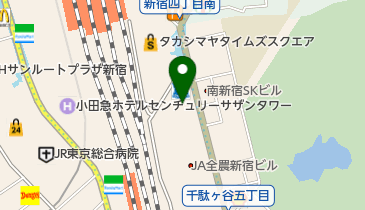 新宿・代々木こころのラボクリニックの地図画像