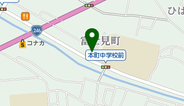 はだの在宅クリニックの地図画像