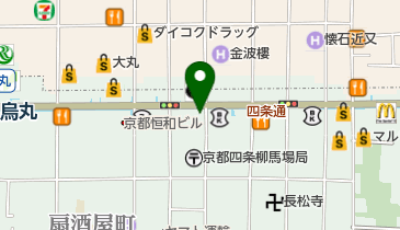 ルシアクリニック京都烏丸院の地図画像