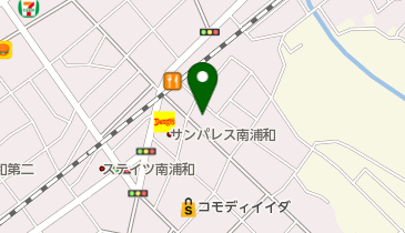よしはら眼科の地図画像