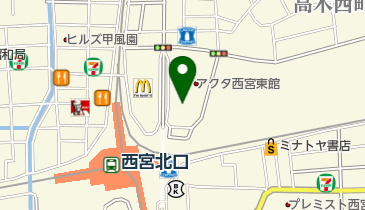 皮フ科フナキ医院の地図画像