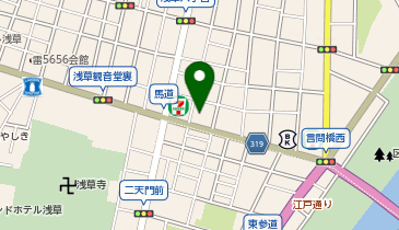 浅草きずなクリニックの地図画像