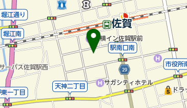 佐賀駅南クリニックの地図画像