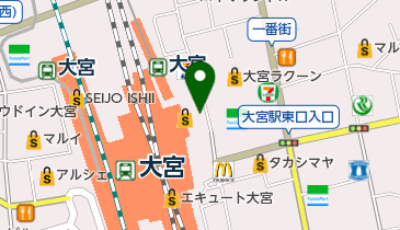 レジーナクリニック大宮院の地図画像