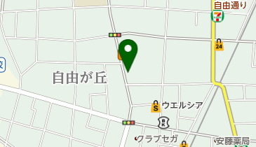 自由が丘内科クリニックの地図画像