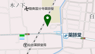 大橋記念薬師堂眼科クリニックの地図画像