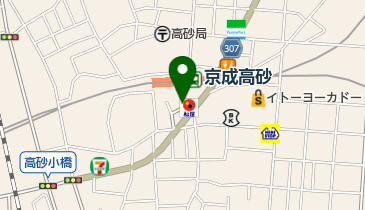 高砂慶友整形外科の地図画像