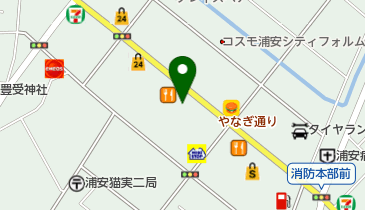 浦安やなぎ通り診療所の地図画像