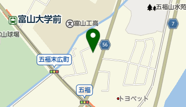五福ひがし皮ふ科の地図画像