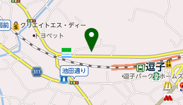逗子駅前整形外科の地図画像